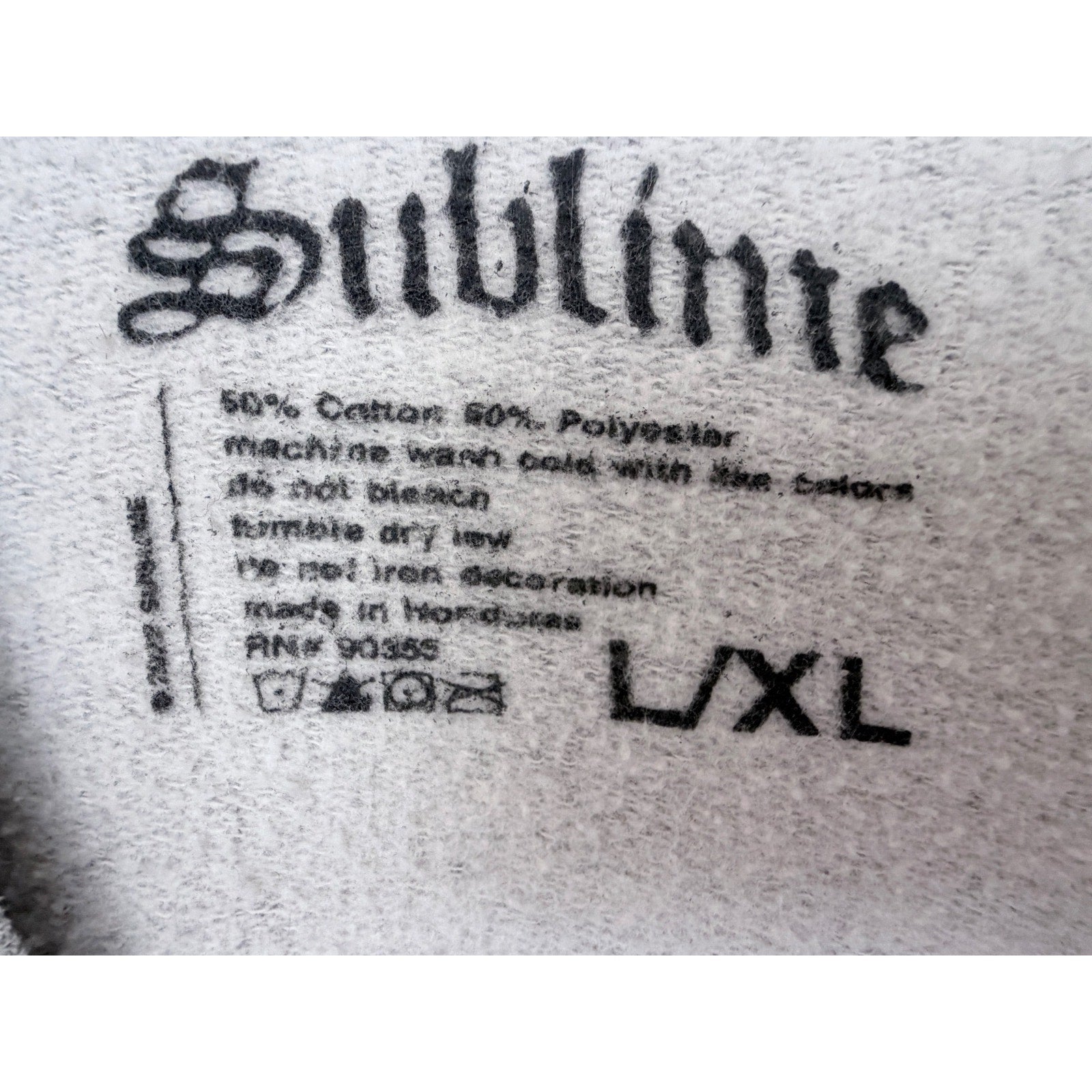 Sublime Big Meaty Sun Crewneck Sweatshirt Mens L XL Gray Graphic Pullover