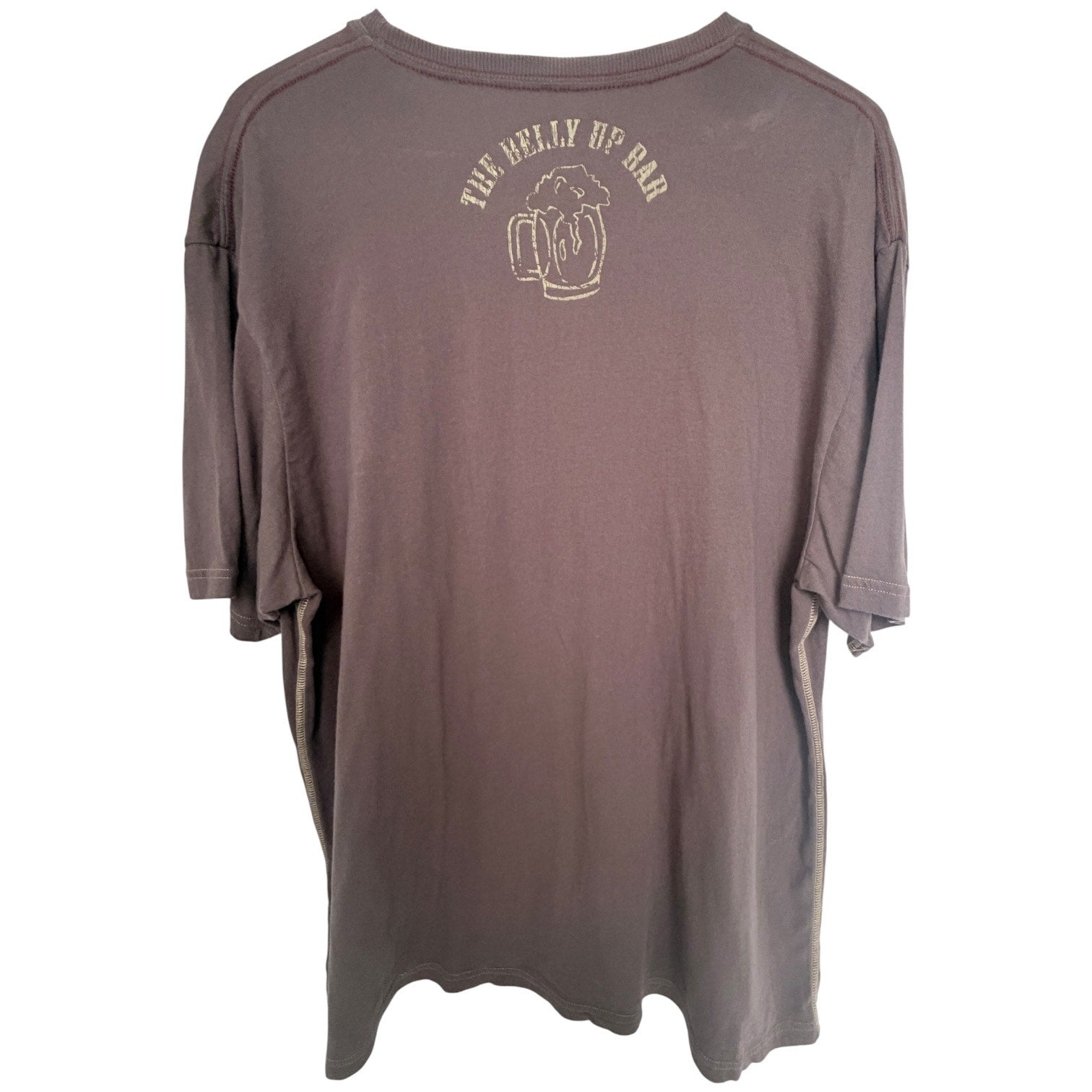 Malibu Cowboy The Belly Up Bar Costa Mesa California Graphic T Shirt Mens XXL