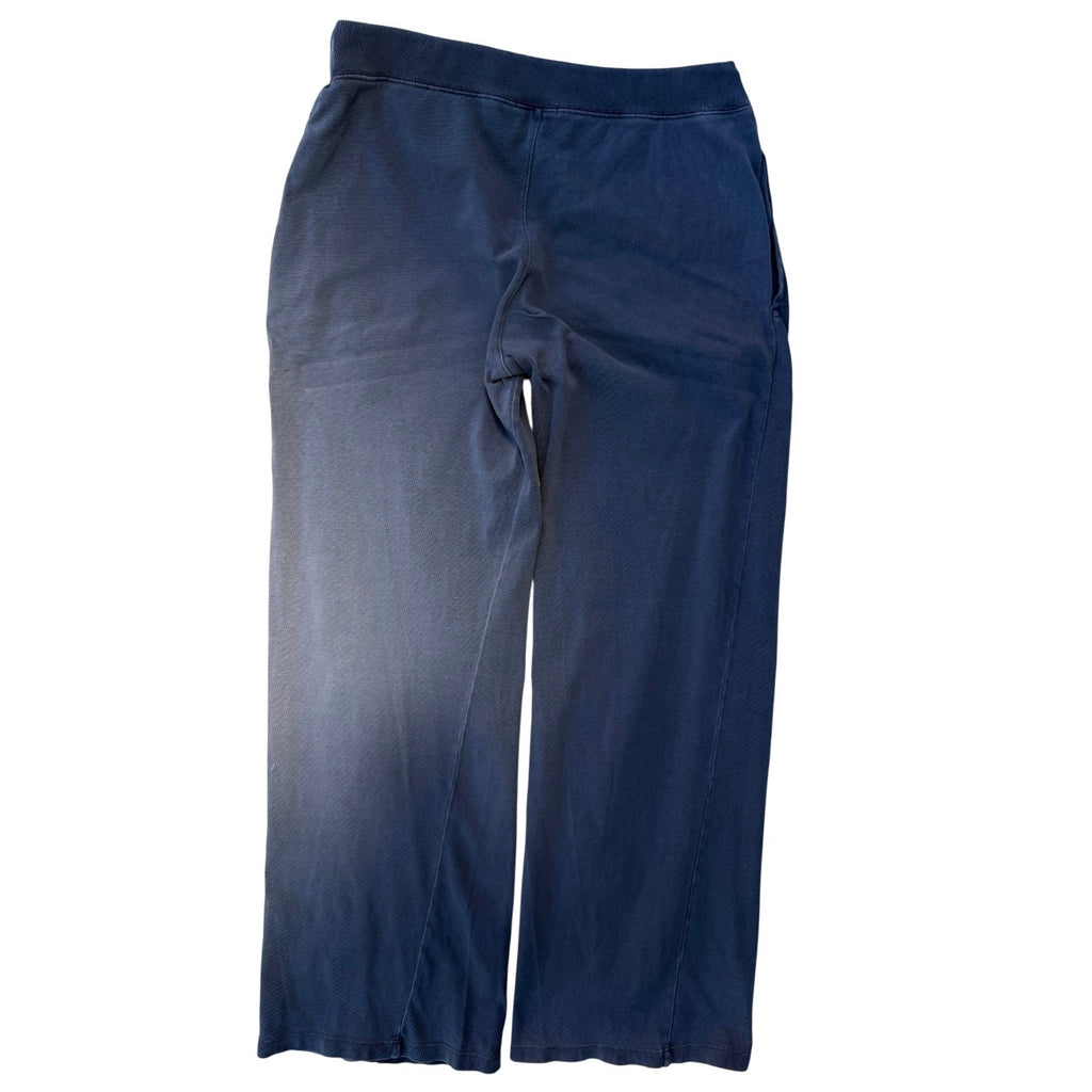 Brandy Melville Sweatpants Womens Blue Wide Leg Lounge Drawstring Casual