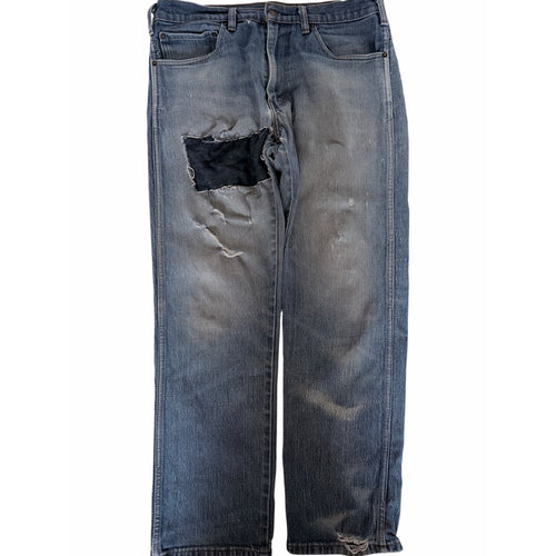 Levi Strauss 550 Jeans Mens 35x32 Blue Denim Relaxed Fit Classic Pants