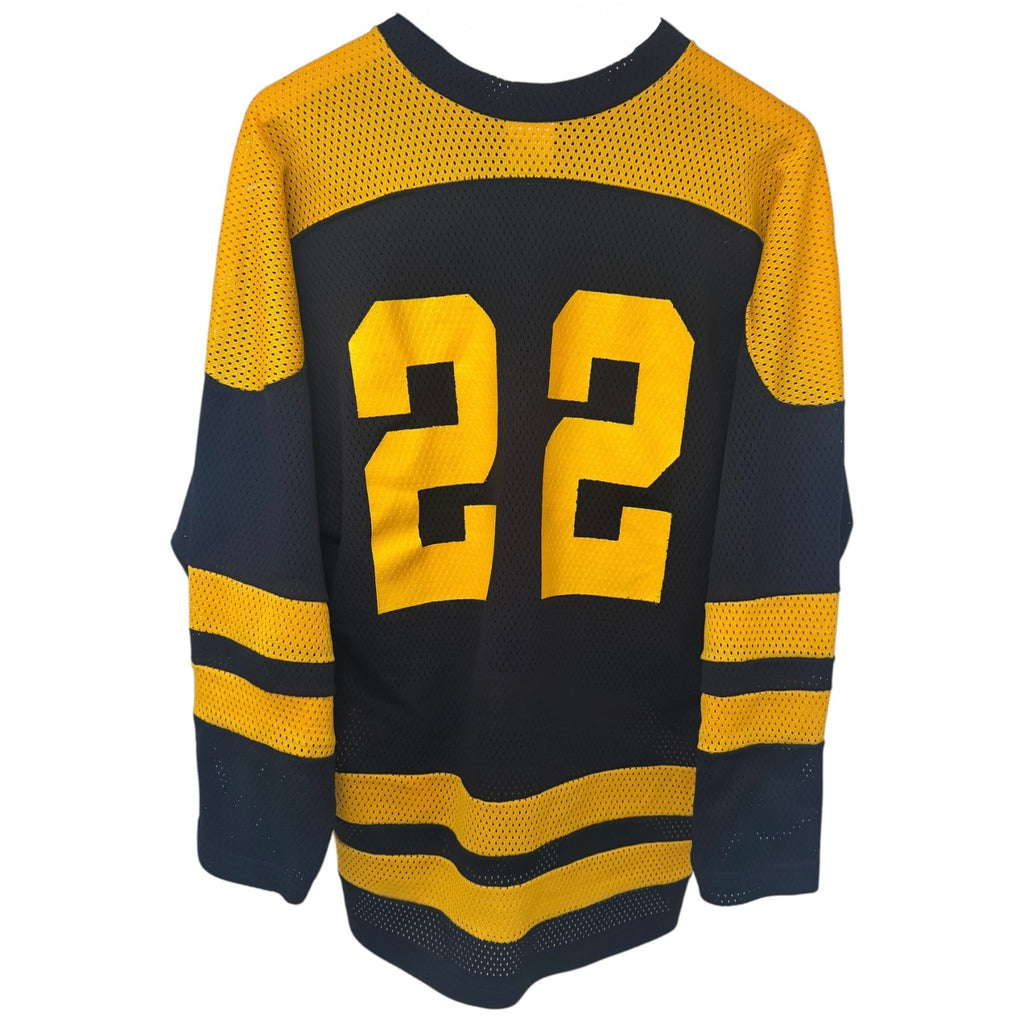 Teamwork's Men's Black Scorpions #22 Hockey Jersey — back view