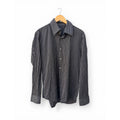 Hugo Boss Black Striped Dress Shirt 16.5 34/35