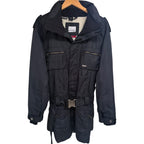 Oakley Men's Black Baggy Fit Coat — front view