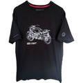 BMW Motorrad R nineT T Shirt Mens XL Black Motorcycle Graphic Short Sleeve