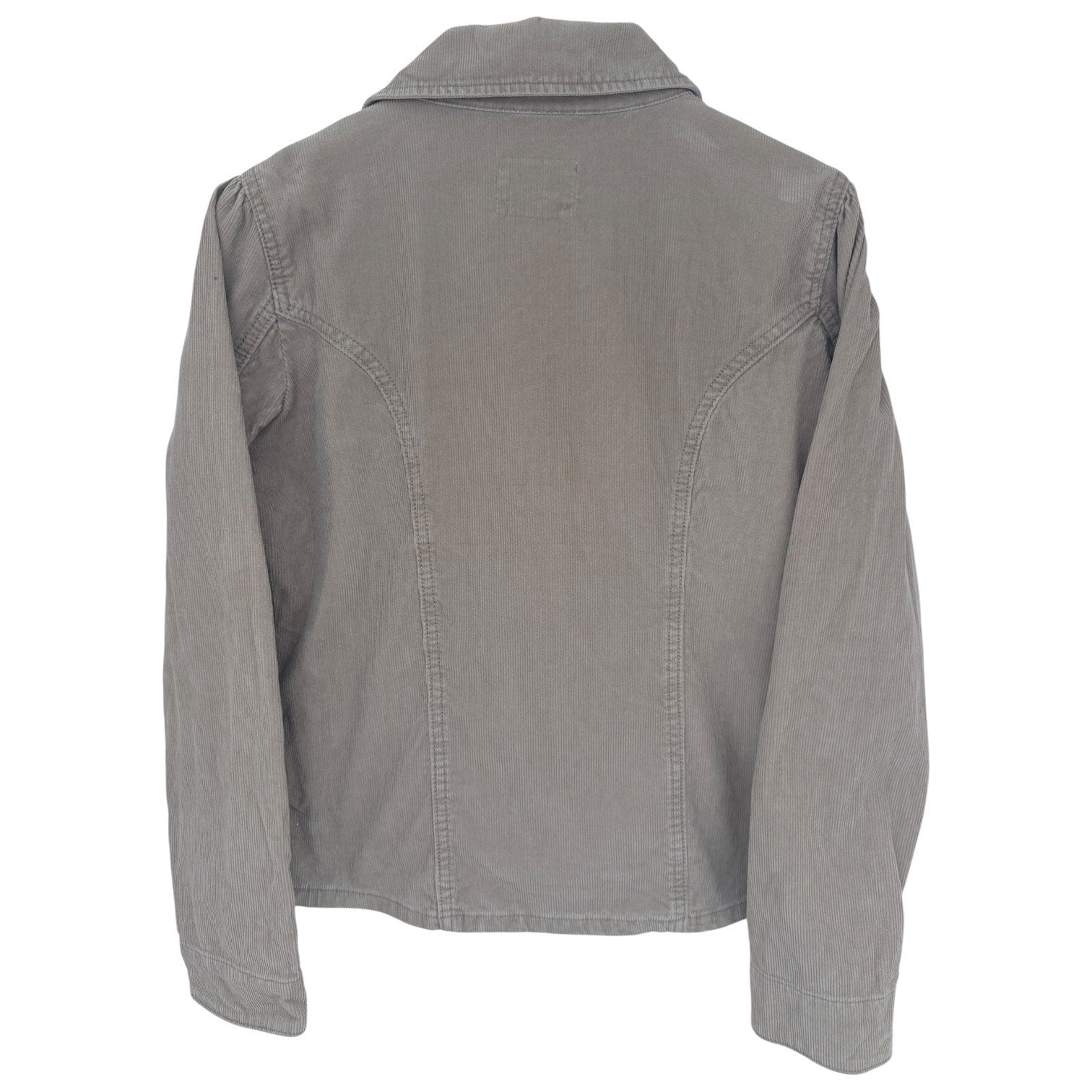 Levi Strauss Signature Corduroy Jacket Womens Large Beige Peacoat