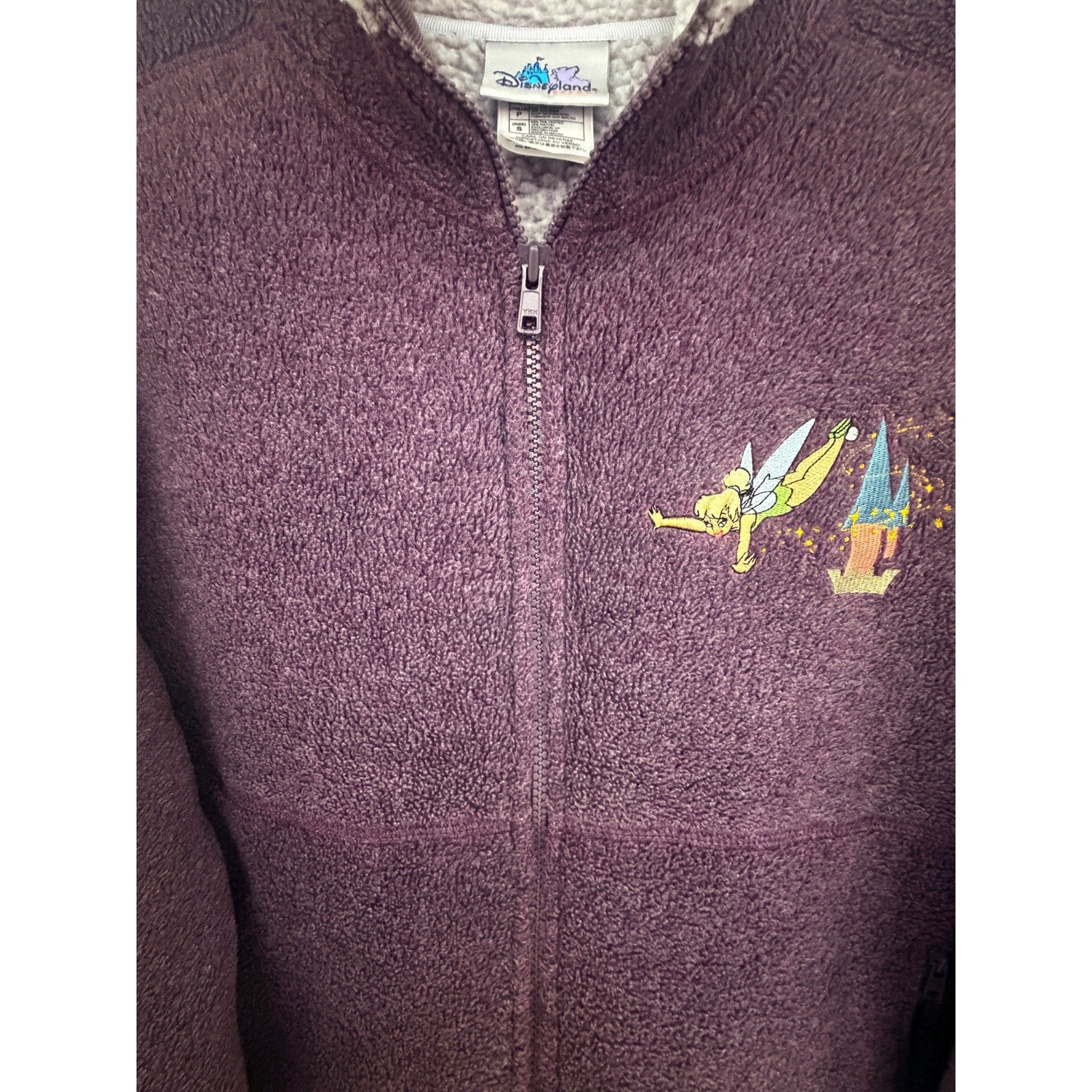 Disneyland Resort Tinker Bell Fleece Jacket Women's S