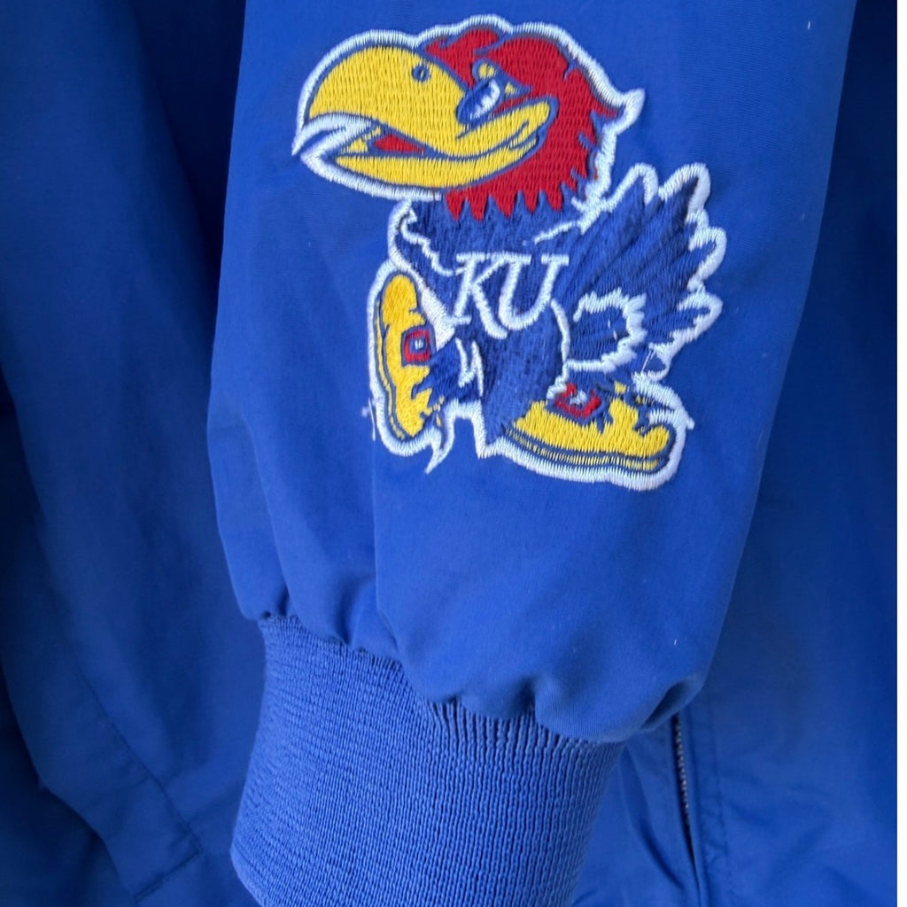 Kansas Jayhawks Full Zip Jacket Mens XL