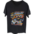 Van Halen Men's Black Van Halen Racing #84 T-Shirt — front view