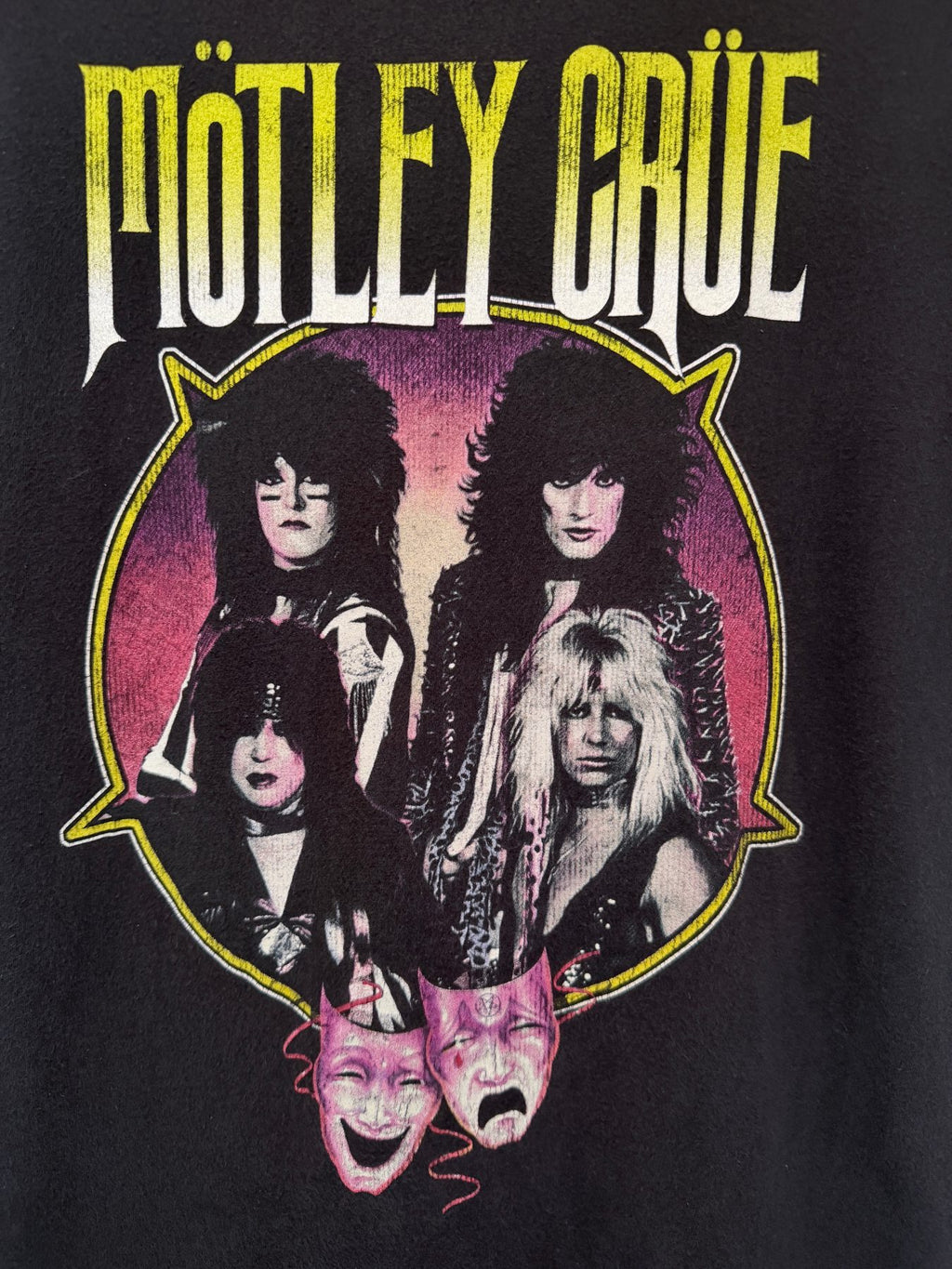 Optima Men's Black Mötley Crüe T-Shirt — view 4