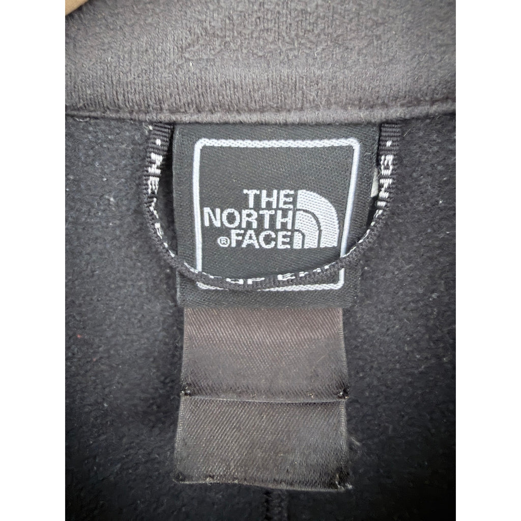 The North Face Soft Shell Jacket Mens Large Green Gray Full Zip Fleece Lined