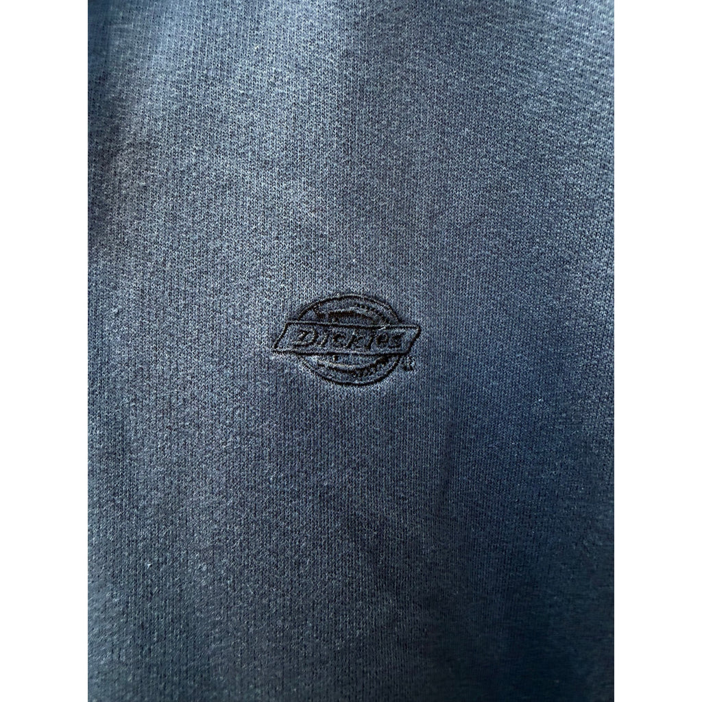 Dickies Hoodie Mens XL Gray Henley Workwear Pullover