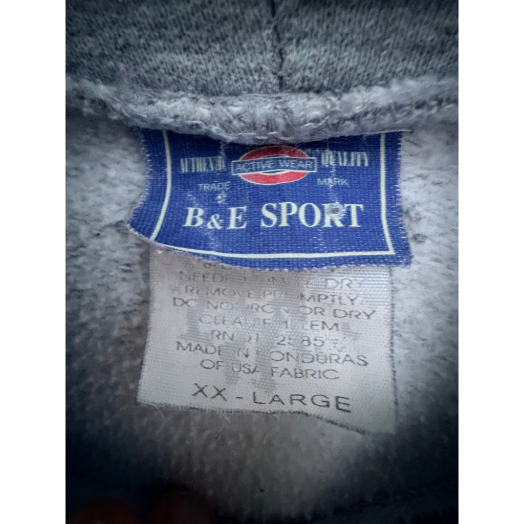 B&E Sport Los Angeles Lakers Embroidered Hoodie 2XL Gray - product photo 3