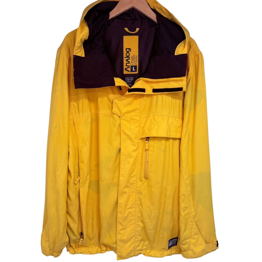 Analog Men's Yellow Asset Jacket Jacket — front view