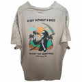 Last Call Co. A Day Without a Buzz Grim Reaper Graphic T-Shirt