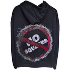 Tenth Series Men's Black Hoodie — back view