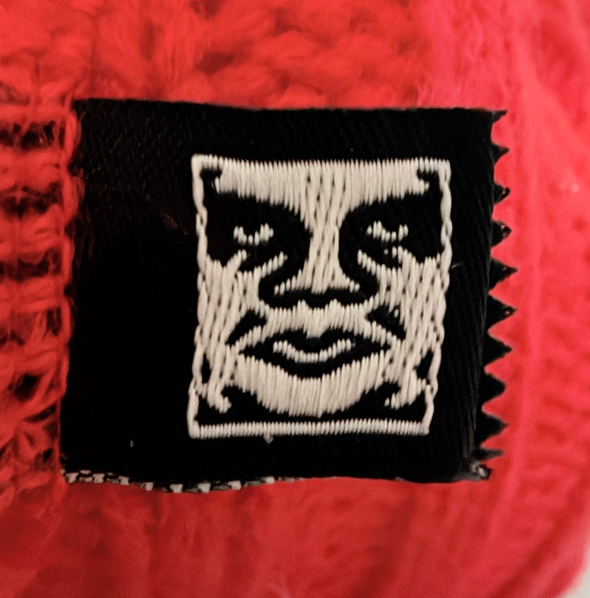 OBEY Men's Orange Beanie — additional view