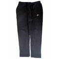 Nike Mens XXL Tall Black Fleece Sweatpants Joggers Swoosh