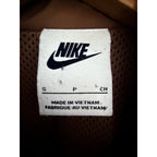 Nike Womens Small Brown Windbreaker Jacket Mesh Lined Full Zip SP220010SIV - product photo 3