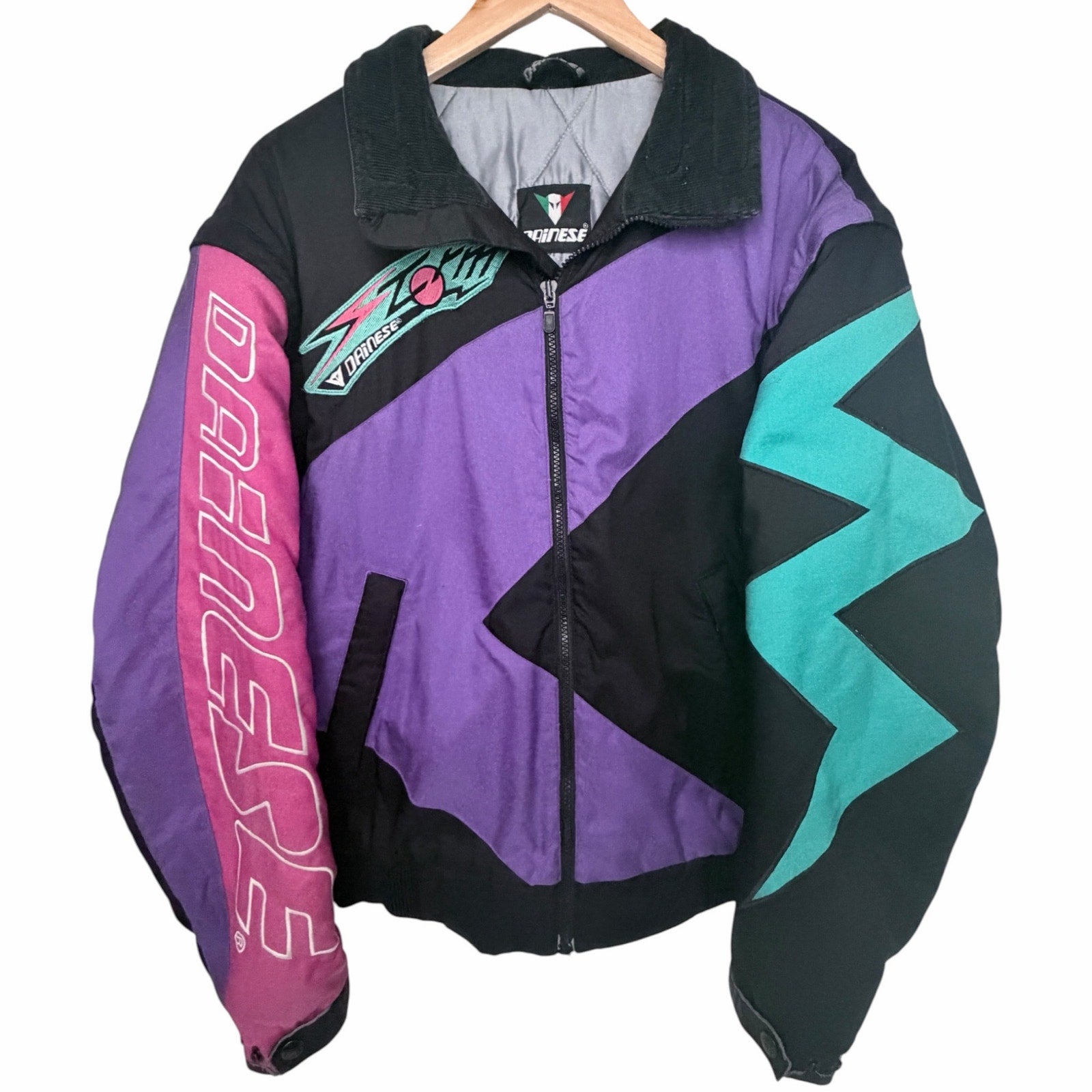 Vintage Dainese Motorcycle Jacket Mens Size 50