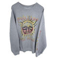 Sublime Big Meaty Sun Crewneck Sweatshirt Mens L XL Gray Graphic Pullover