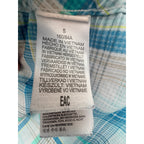 Marmot Plaid Long Sleeve Hiking Shirt Womens Small Blue Green - product photo 6