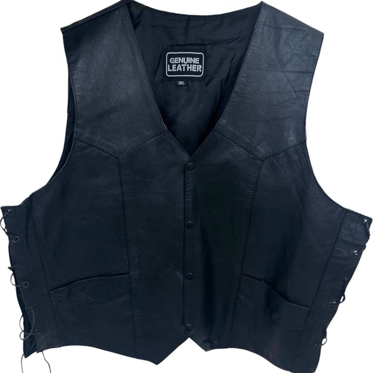 Unbranded Men's Black Vest — front view