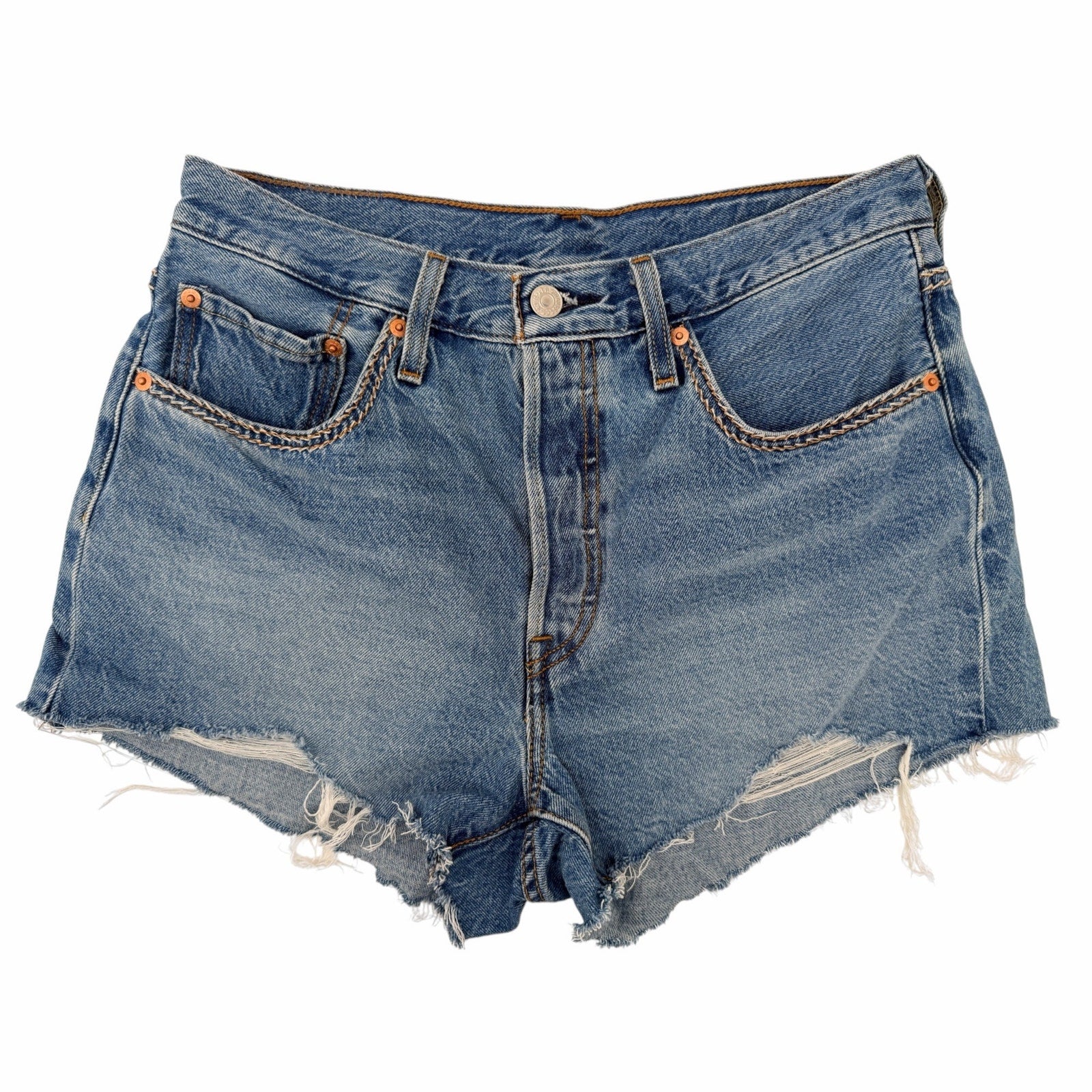 Levi's Women's 501 Original Switch Stitch Denim Shorts 30
