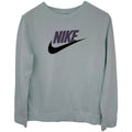 Nike Crewneck Sweatshirt Womens XL Mint Green Purple Logo Pullover