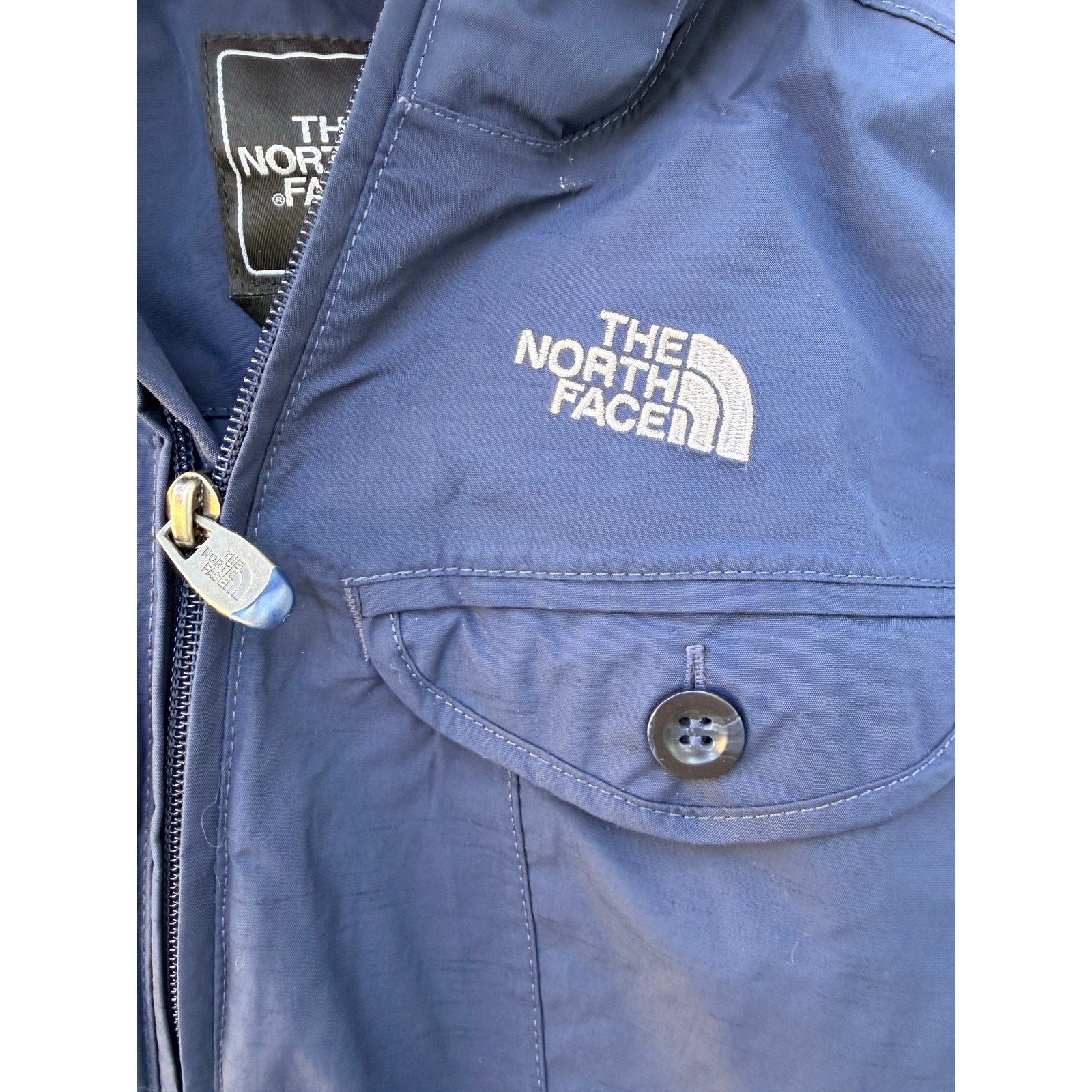 The North Face Women’s Zip Hooded Jacket XS Blue