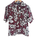 Sideout Hawaiian Shirt Mens Medium Floral Button Up Tropical Camp Shirt