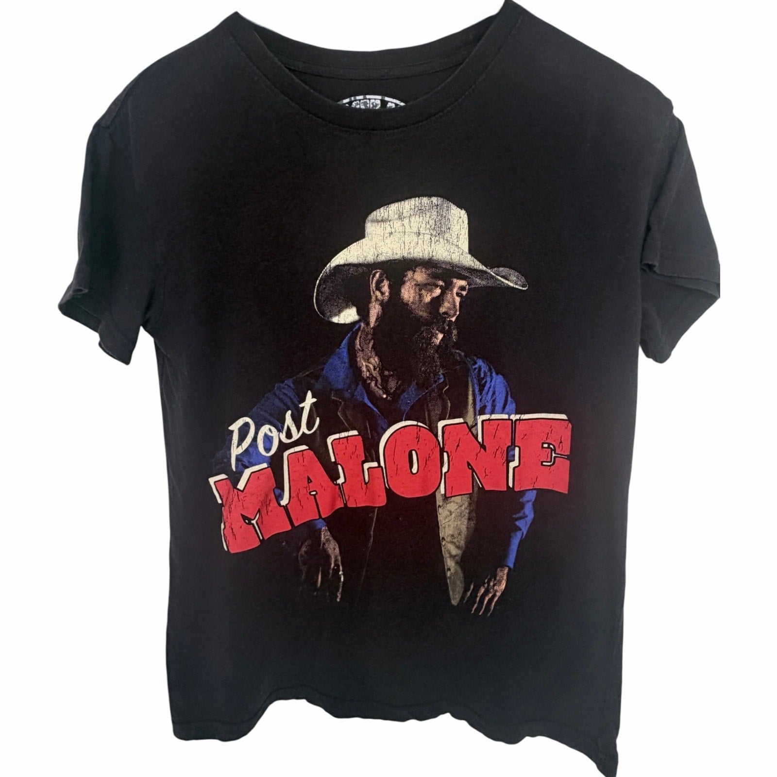 Post Malone Posty Co Cowboy Graphic Tee Womens XS