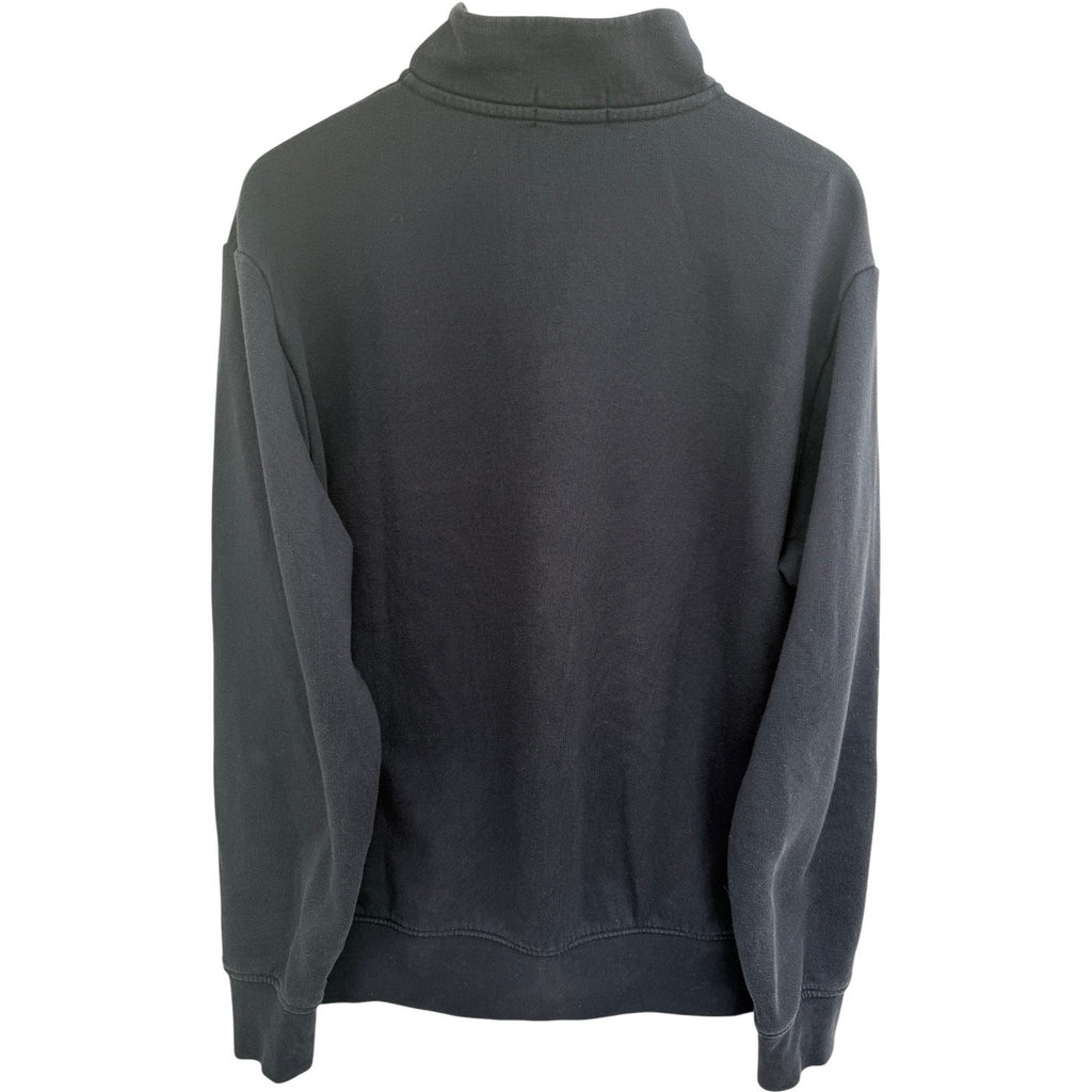 Polo Ralph Lauren Quarter Zip Sweatshirt Mens Large Navy Red Pony Pullover