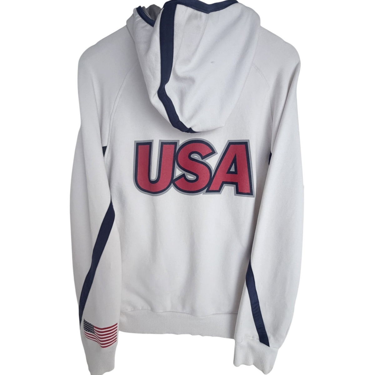 Arena White USA Swimming National Team Hoodie - Unisex M