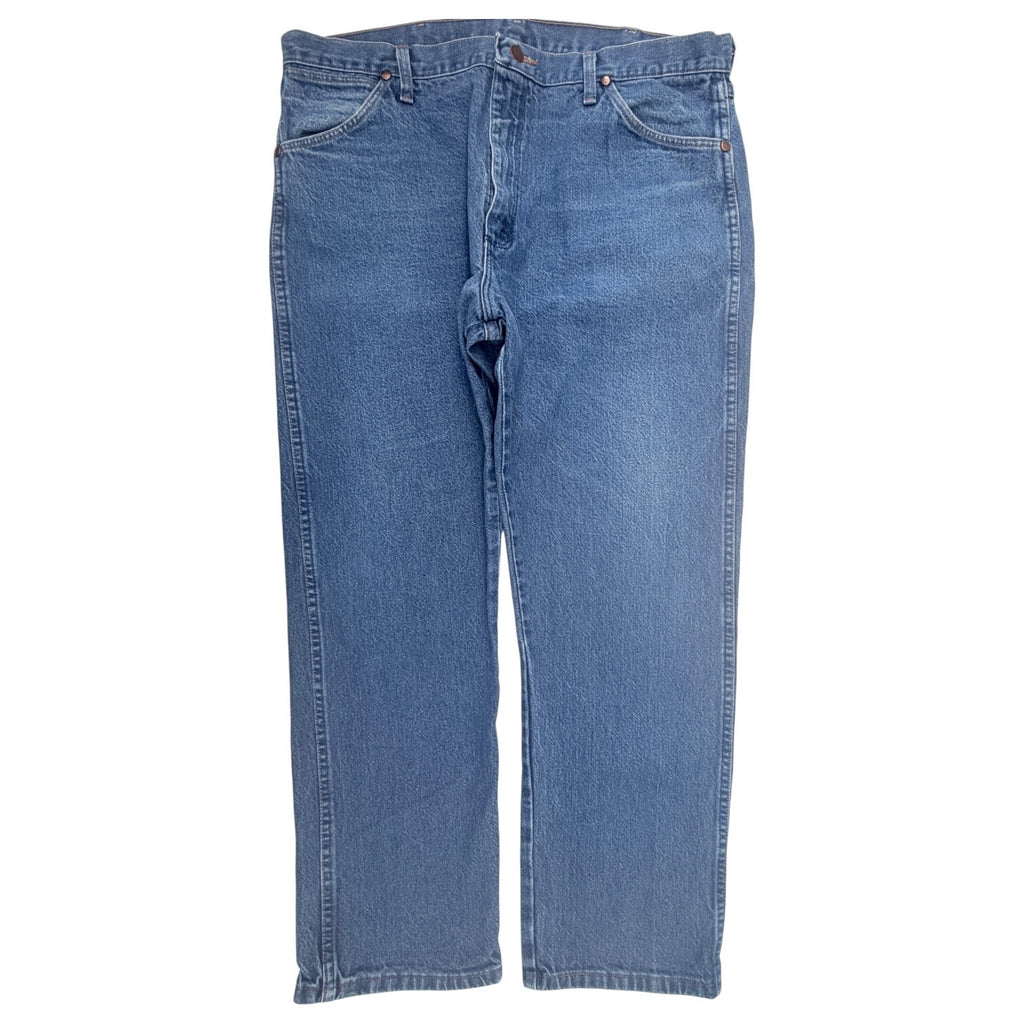 Wrangler Relaxed Fit Jeans Mens 38x30 Blue Western Denim Pants