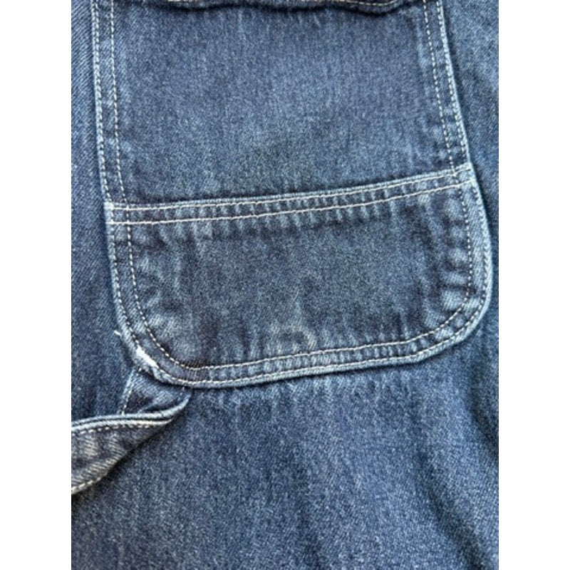 Berne Men's Heritage Denim Bib Overalls 32x32 Dark Wash