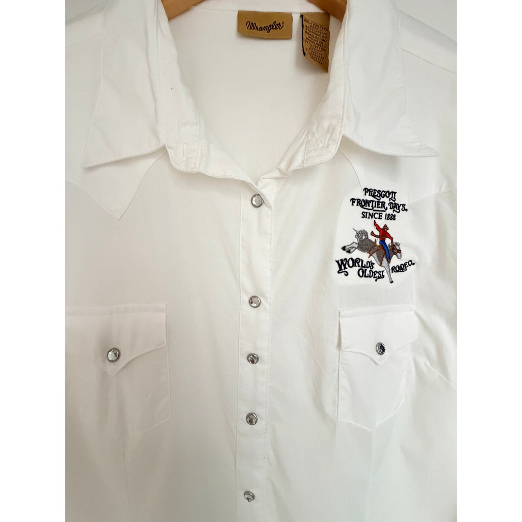 Wrangler Prescott Frontier Days Western Shirt Mens 2XL