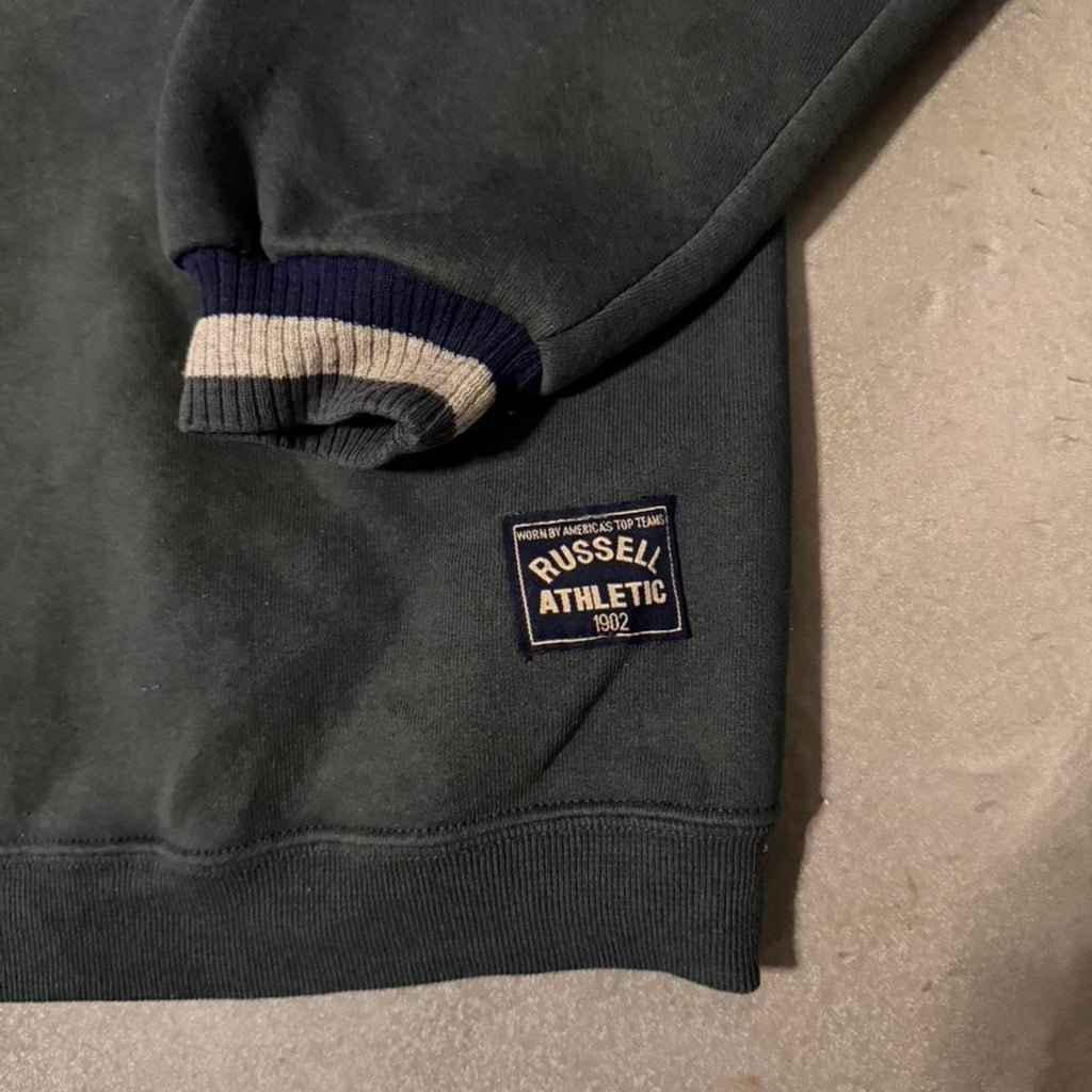 Vintage moss green faded 90s