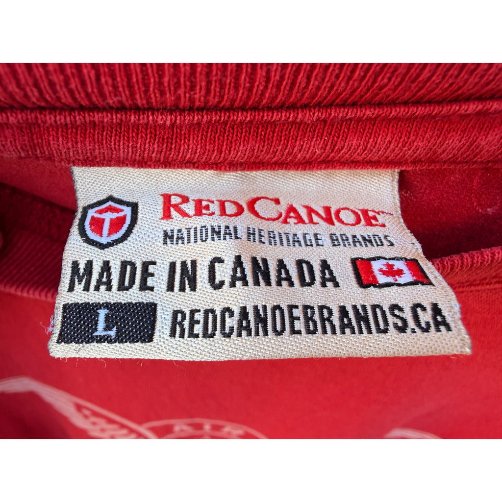 Red Canoe Red Air Service Canada Short Sleeve T-Shirt Large