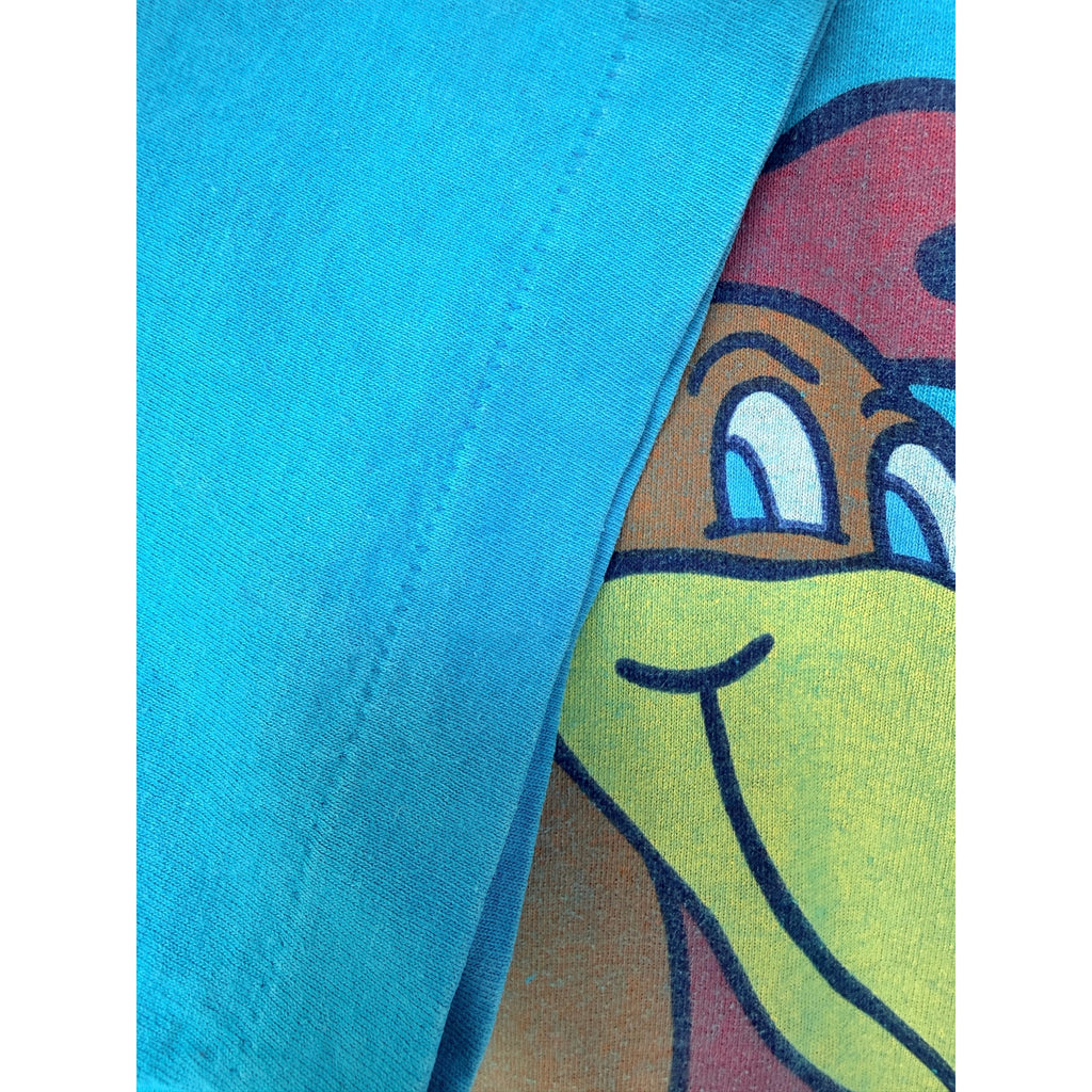 Vintage Big Peckers Bar & Grill T Shirt Mens XL Blue Single Stitch USA Graphic T