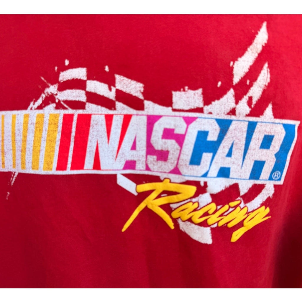 NASCAR Racing Graphic Hoodie Tillys Mens S Red Motorsports Sweatshirt
