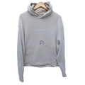 Nike Graphic Hoodie Womens Medium Cream Equilibrium Pullover Sweatshirt