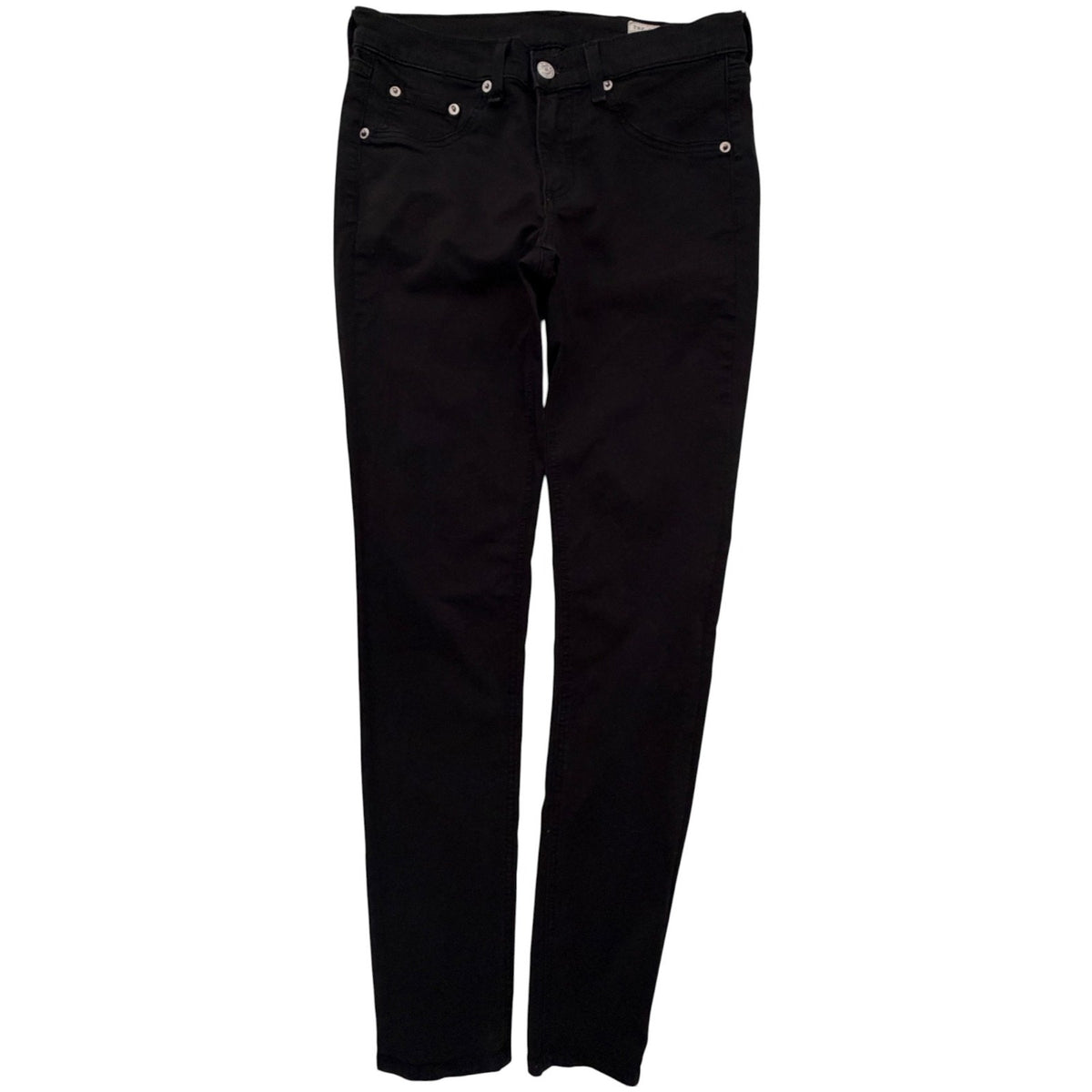 rag & bone Black Cotton Jeans - Women's 27