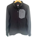 The North Face Fleece Jacket Mens Medium Black Full Zip Outdoor Jacket