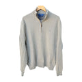 Polo Ralph Lauren Quarter Zip Sweater Mens XL Gray Pullover Knit