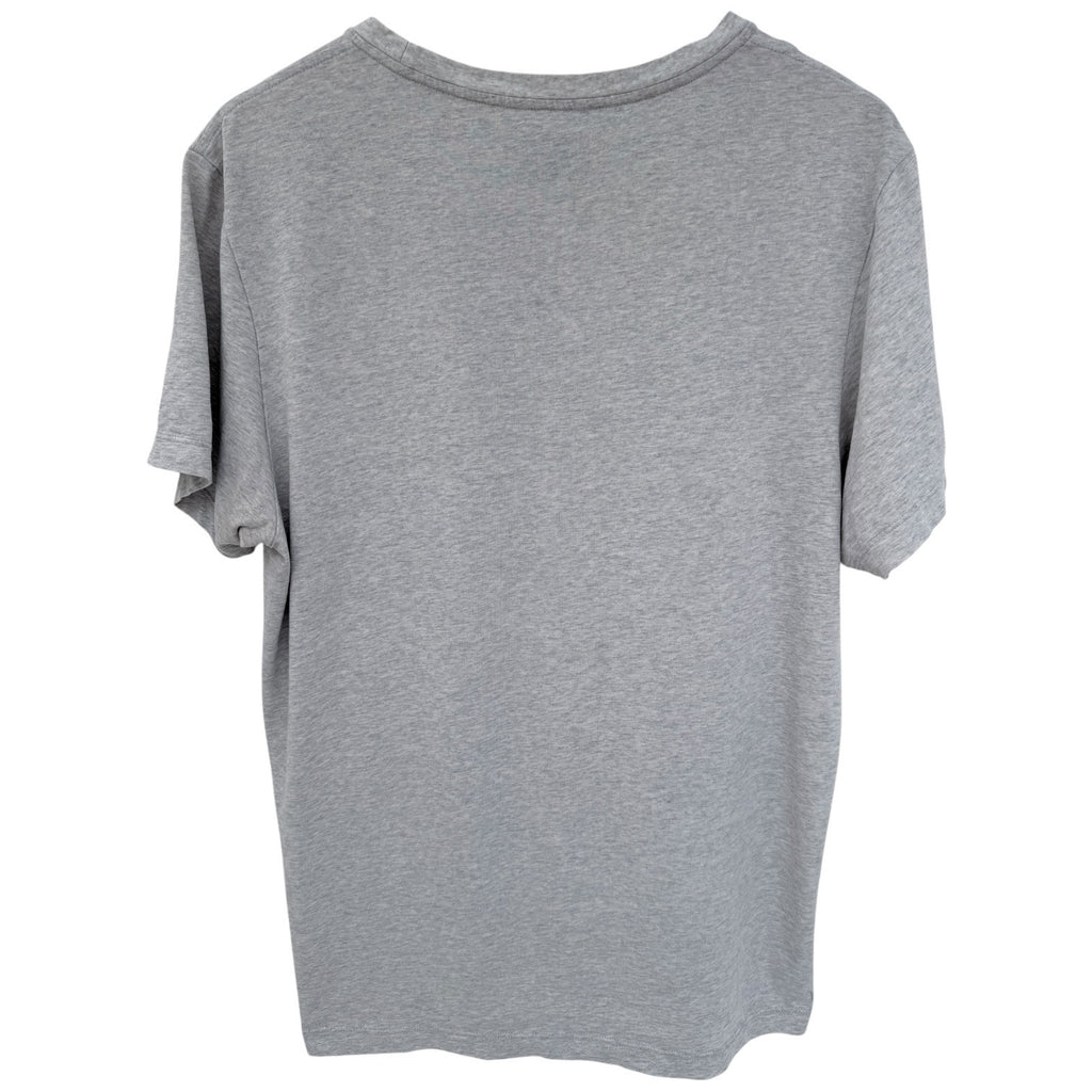 Lacoste Sport T Shirt Mens XL Gray Logo Graphic Tee