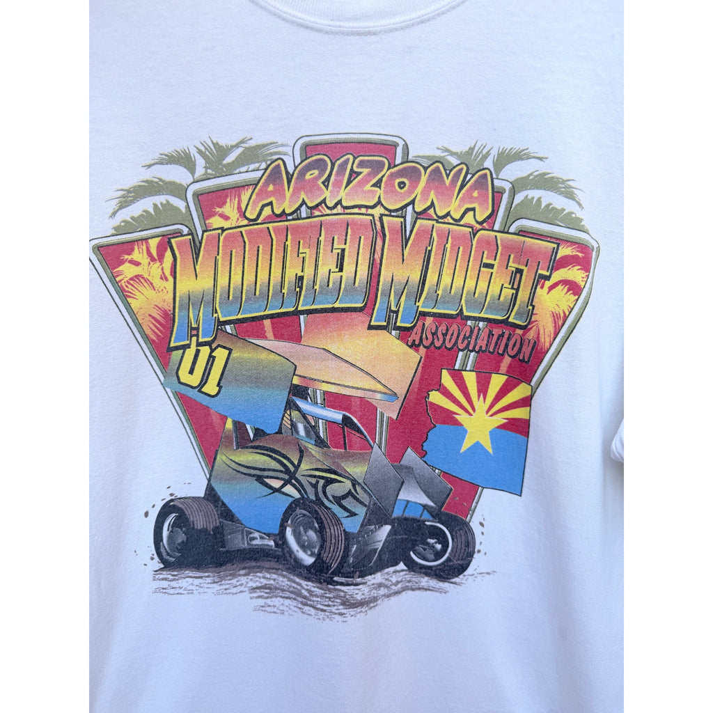 Arizona Modified Midget Association Graphic T Shirt Mens L Racing AZ A.M.M.A Tee