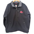 Carhartt Soft Shell Jacket Mens XL Black Full Zip Embroidered Workwear Coat