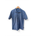 Patagonia Plaid Flannel Shirt Mens Large Blue Button Down