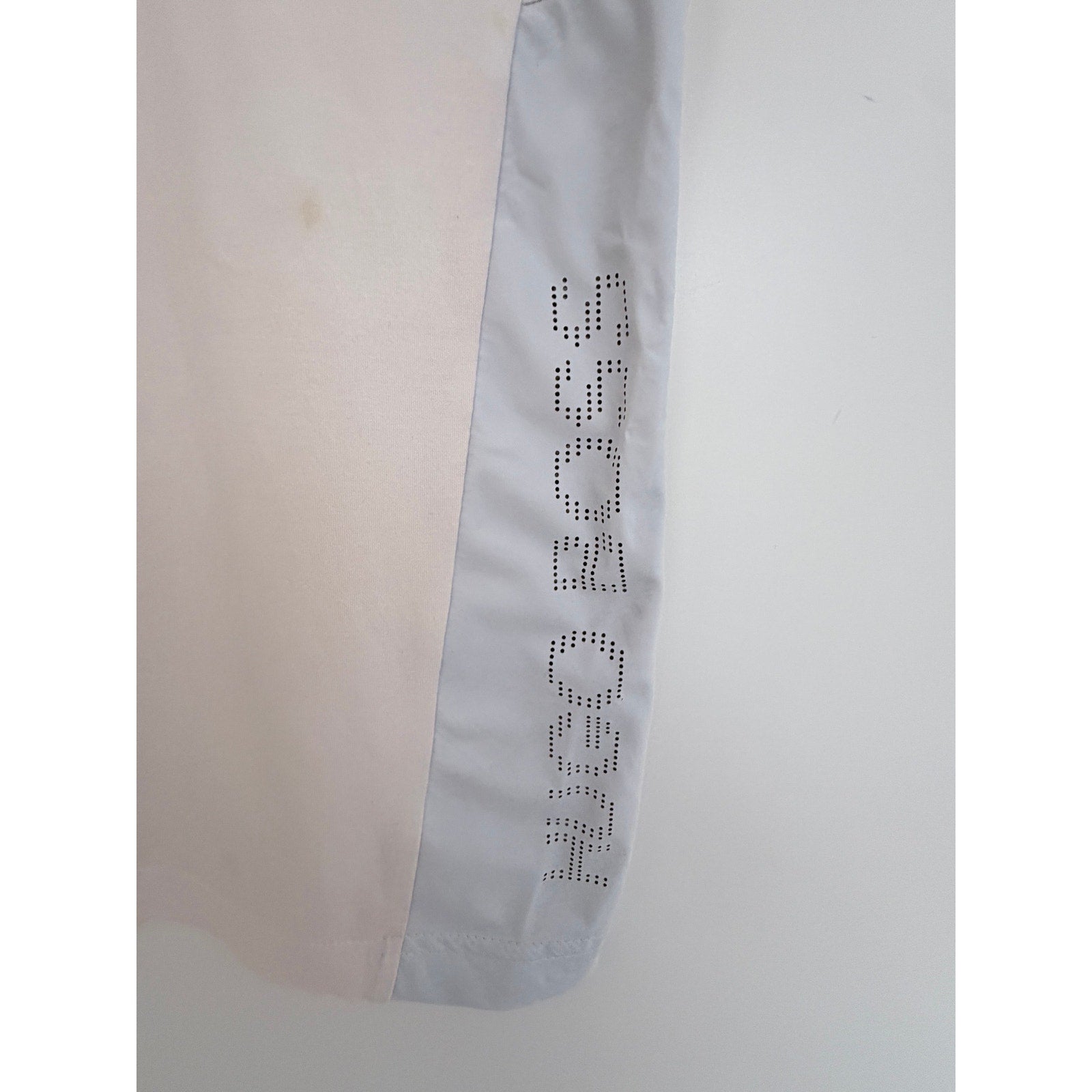 Hugo Boss Polo Shirt Mens Small White Short Sleeve Cotton Classic