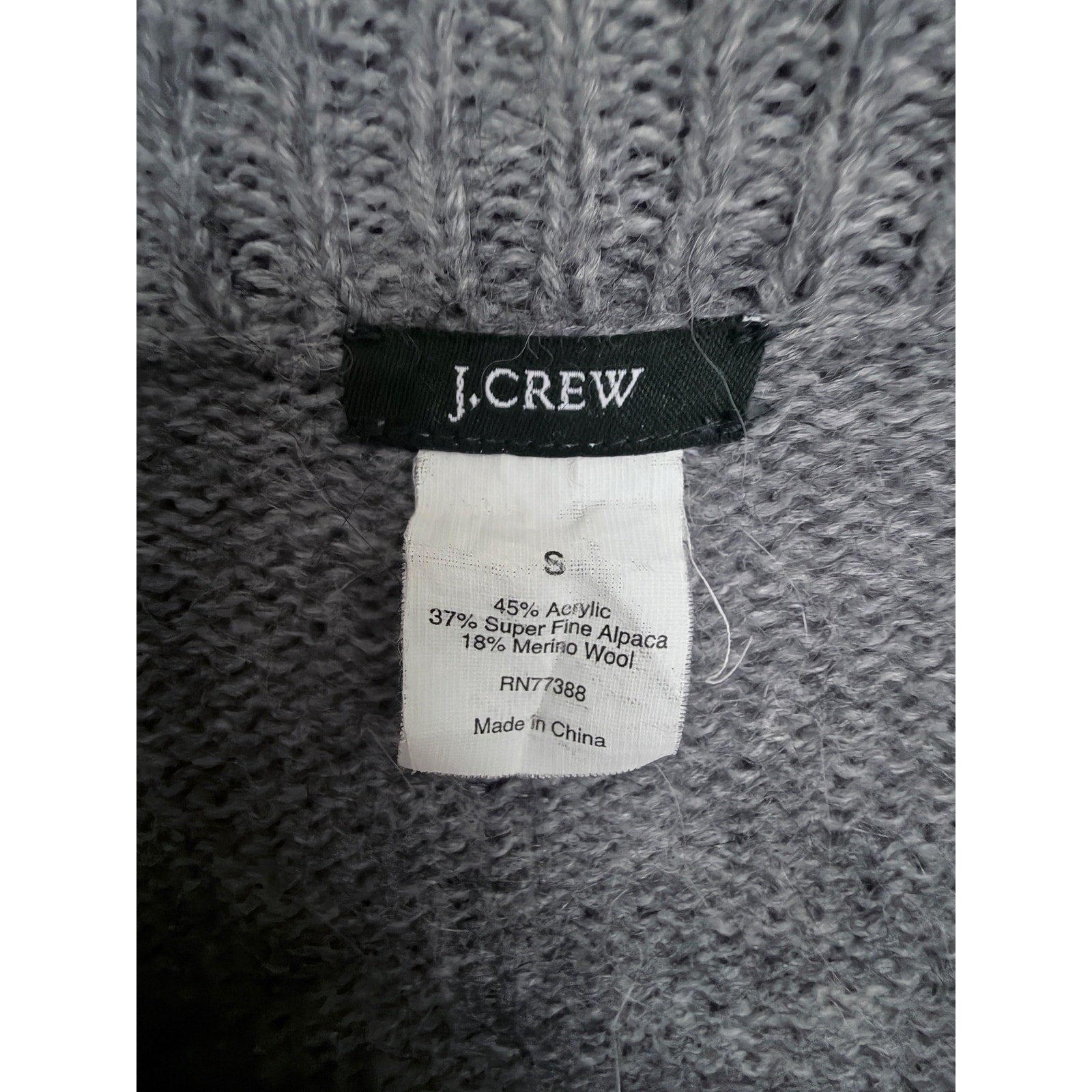 J.Crew Alpaca Cardigan Womens Small